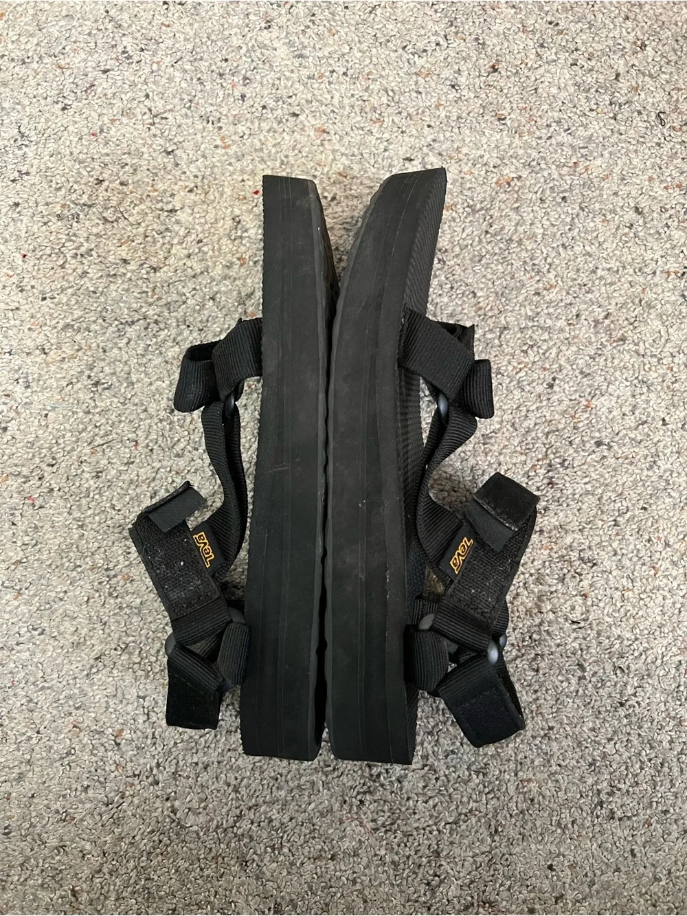 Teva Women's Midform Universal Sandals in classic black,8